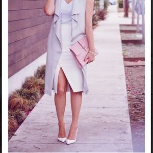 Glenn Ponte Wrap Front Skirt - Cupcakes & Cashmere